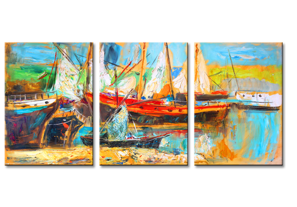 01 Boats leaving the harbor