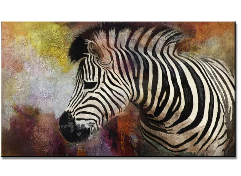 Grote hoeveelheid Makkelijk te gebeuren Alice Schilderijen kopen | Zebra schilderij | 260,00