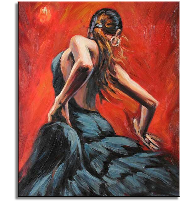 Dancer in black
