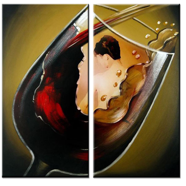 Glas of red Wine in 2