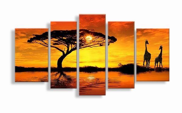 Giraffes in Love