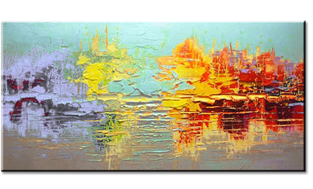 Fall Trees Reflection
