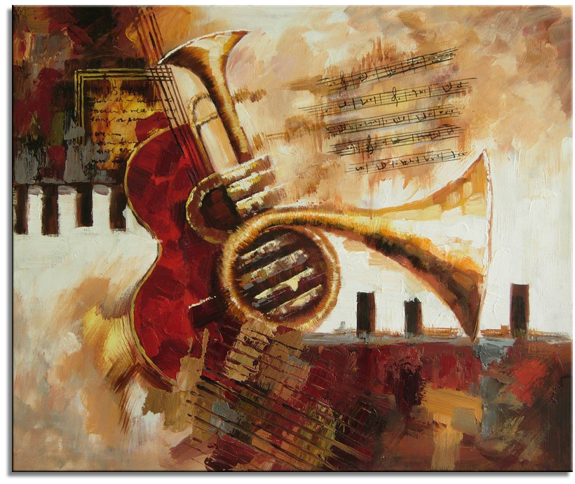 Horn and Guitar
