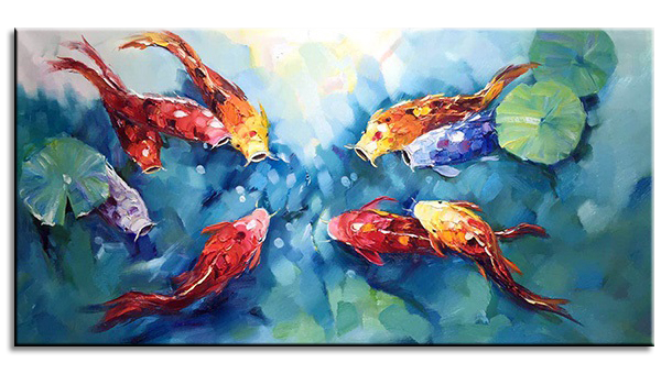 Koi carp in the water 06