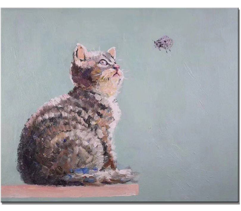 Cat & Butterfly