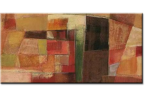 Brown and Red Abstractism