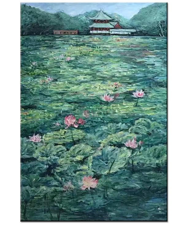 Lotus Pond and Pavilion