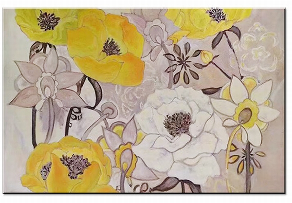 White and Yellow Flowers