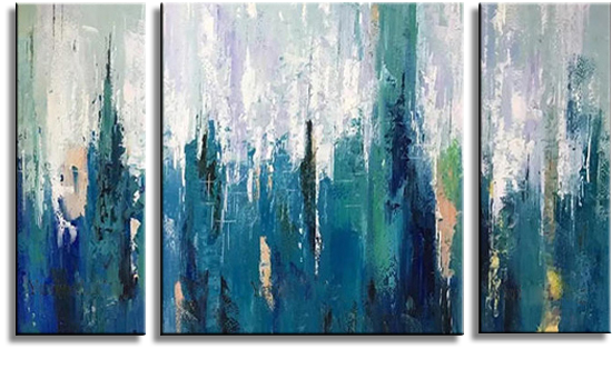 Silver & Sea Green III