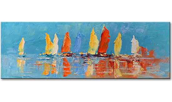 Sailing Team at Sea