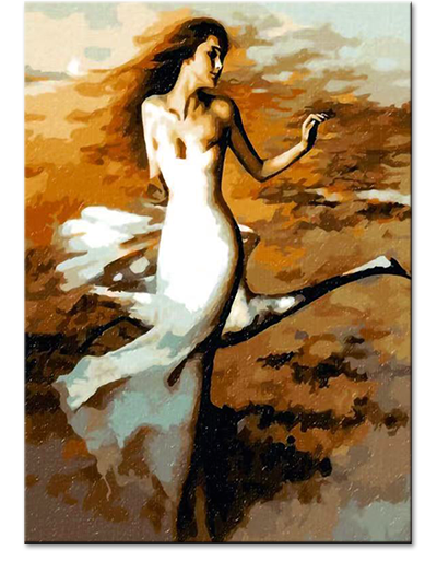 Lady With The Goose