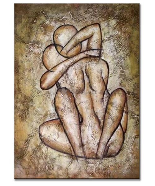 Cuddling Figures