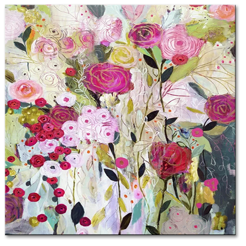 Wild Roses in Bloom