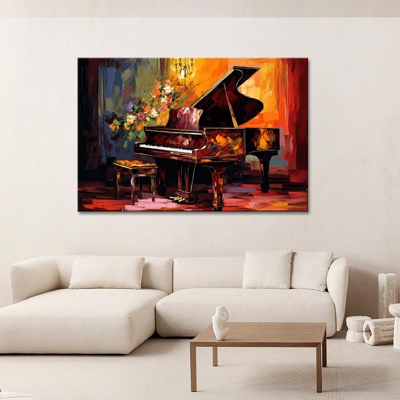 01 Floral print Piano
