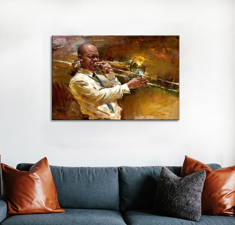 01 Musician with Trombone