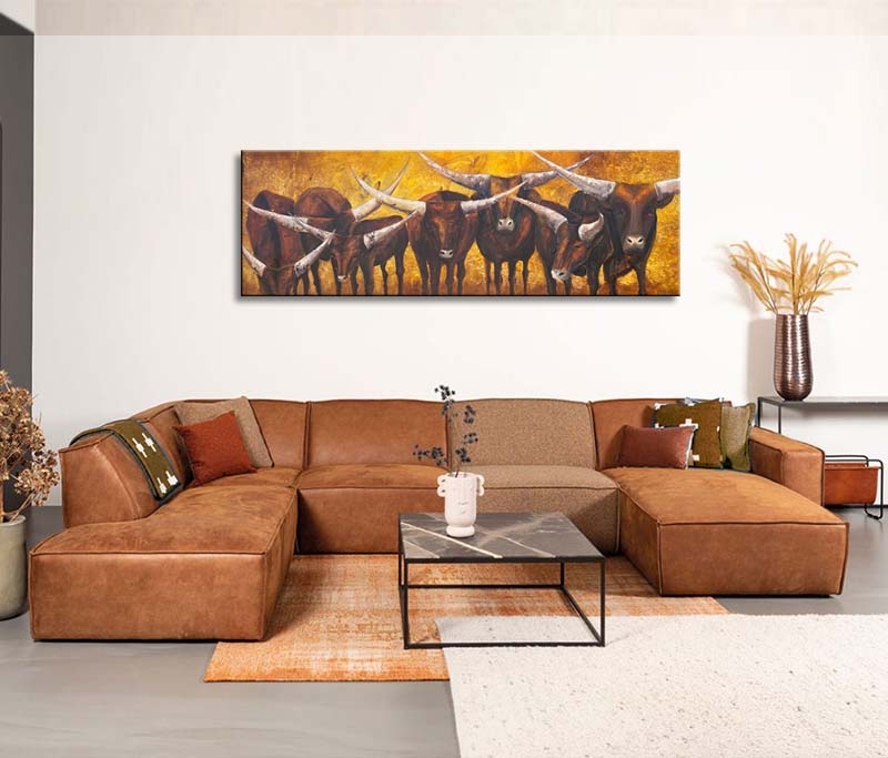 A Group of Oxen