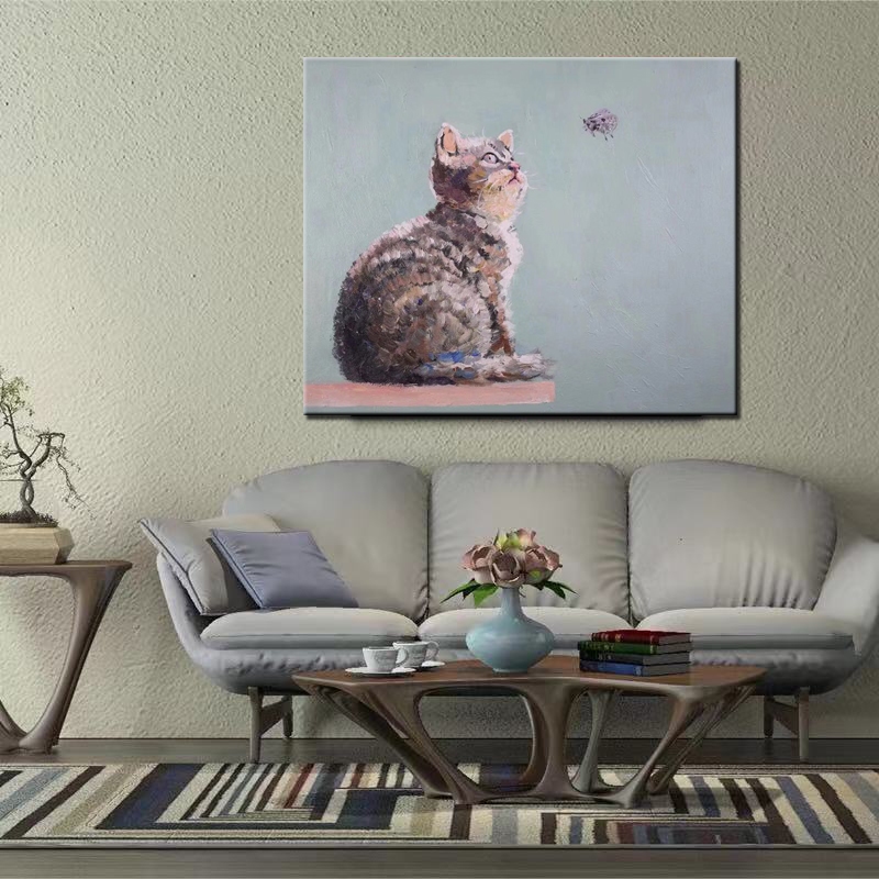 Cat & Butterfly