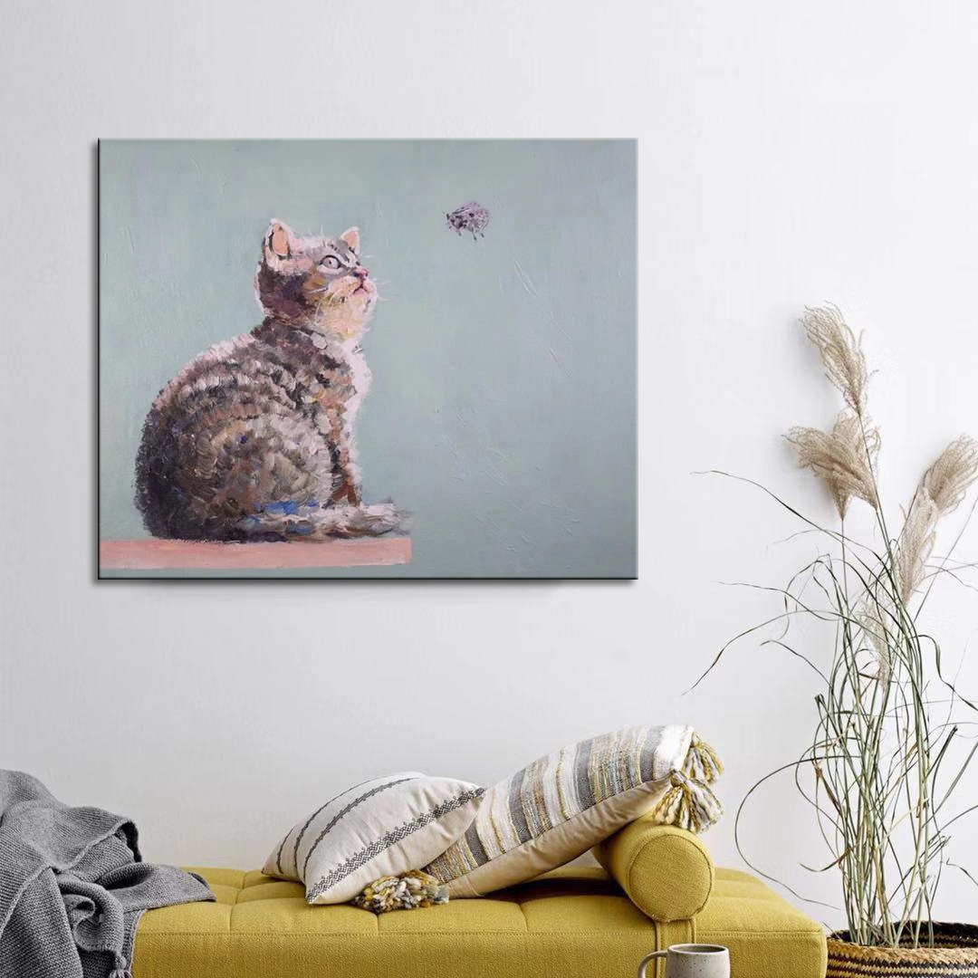 Cat & Butterfly