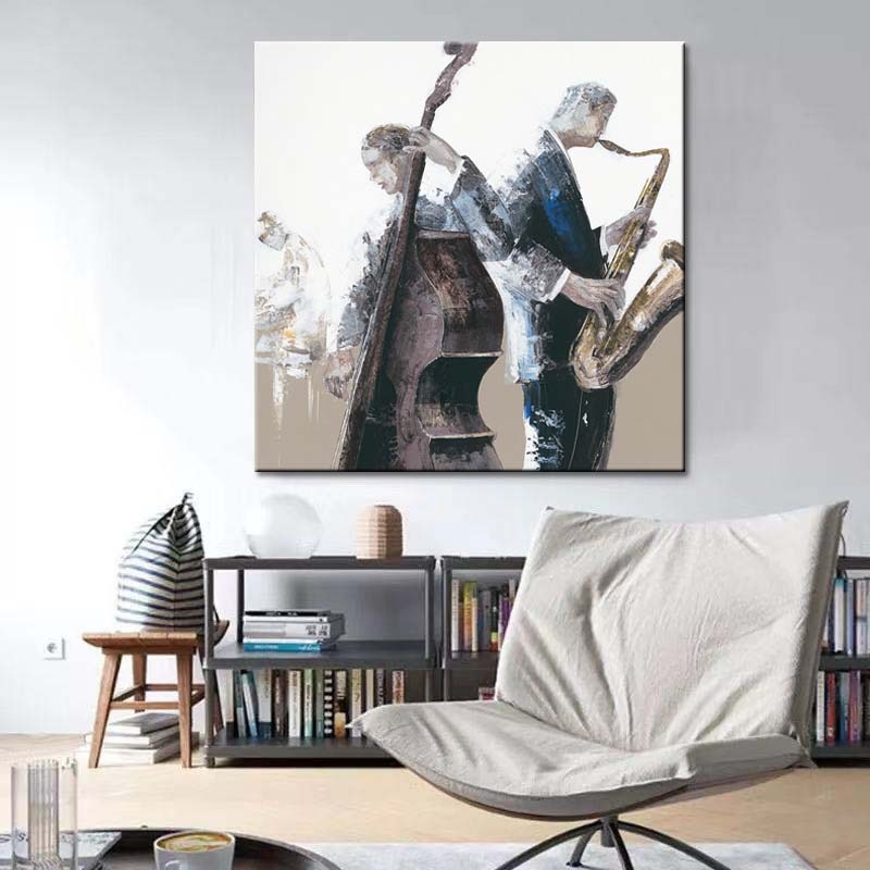 Cello and Saxophone Player