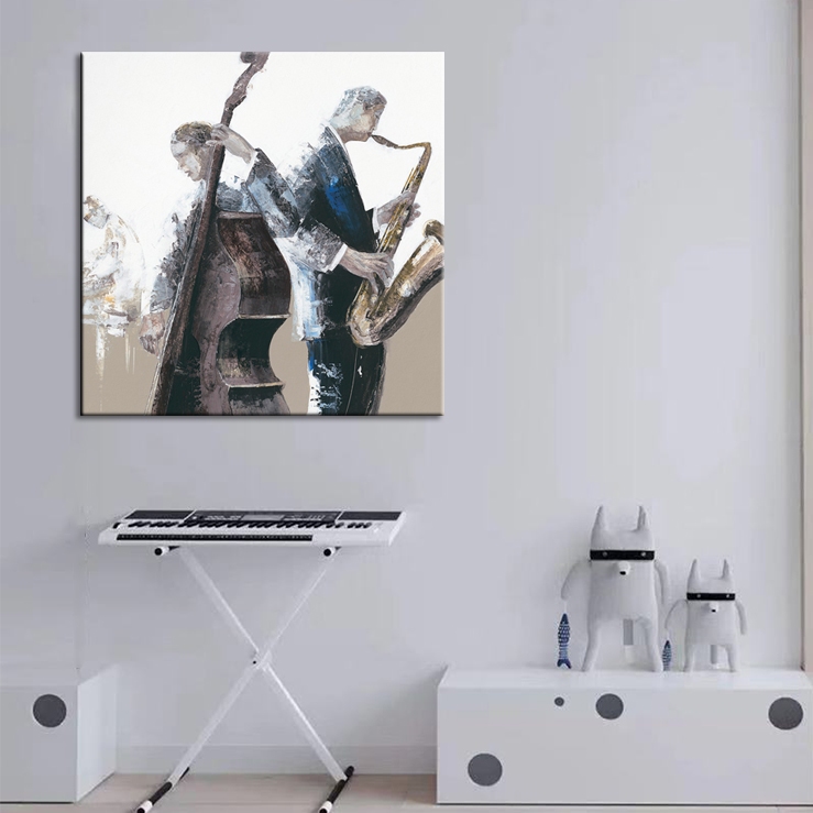 Cello and Saxophone Player
