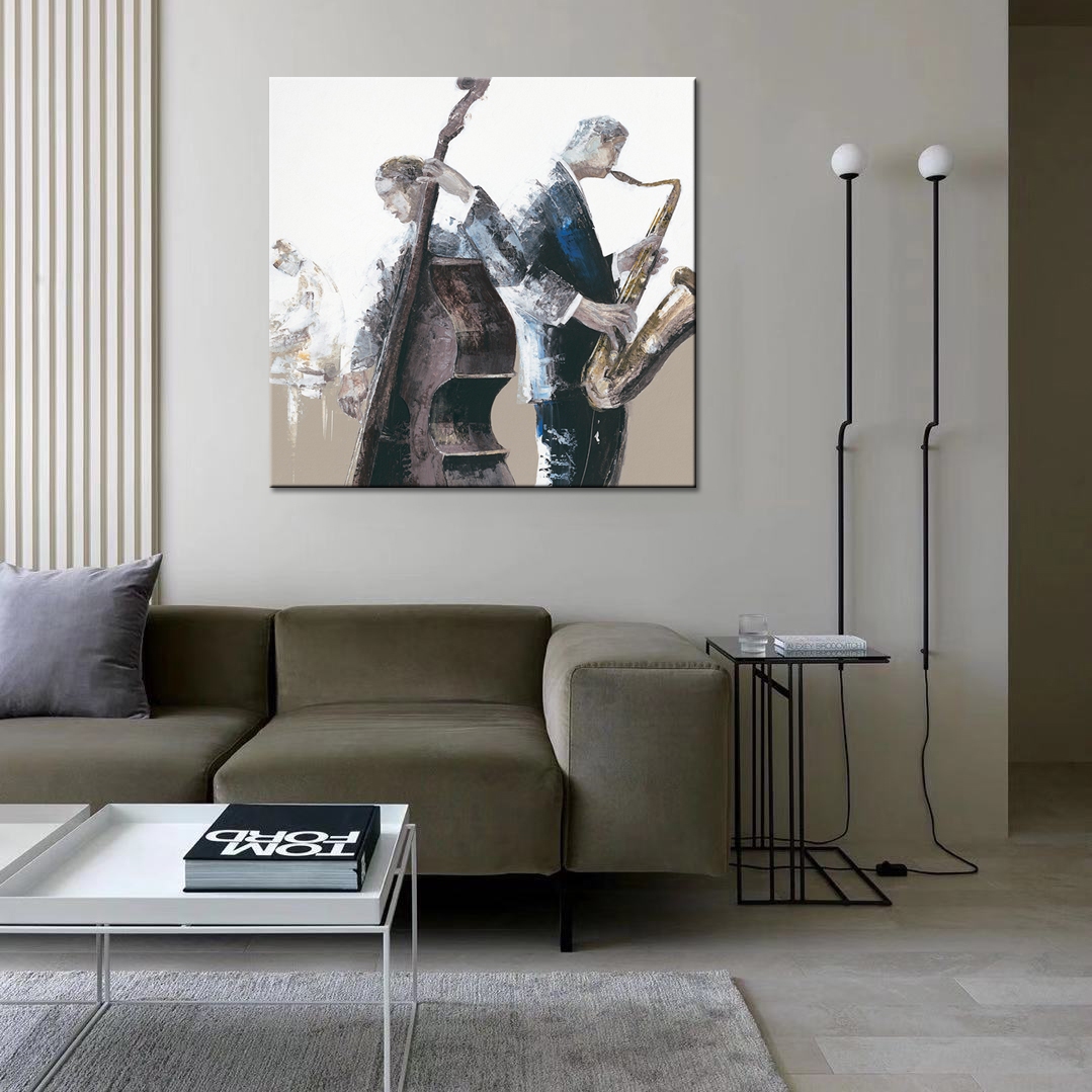 Cello and Saxophone Player