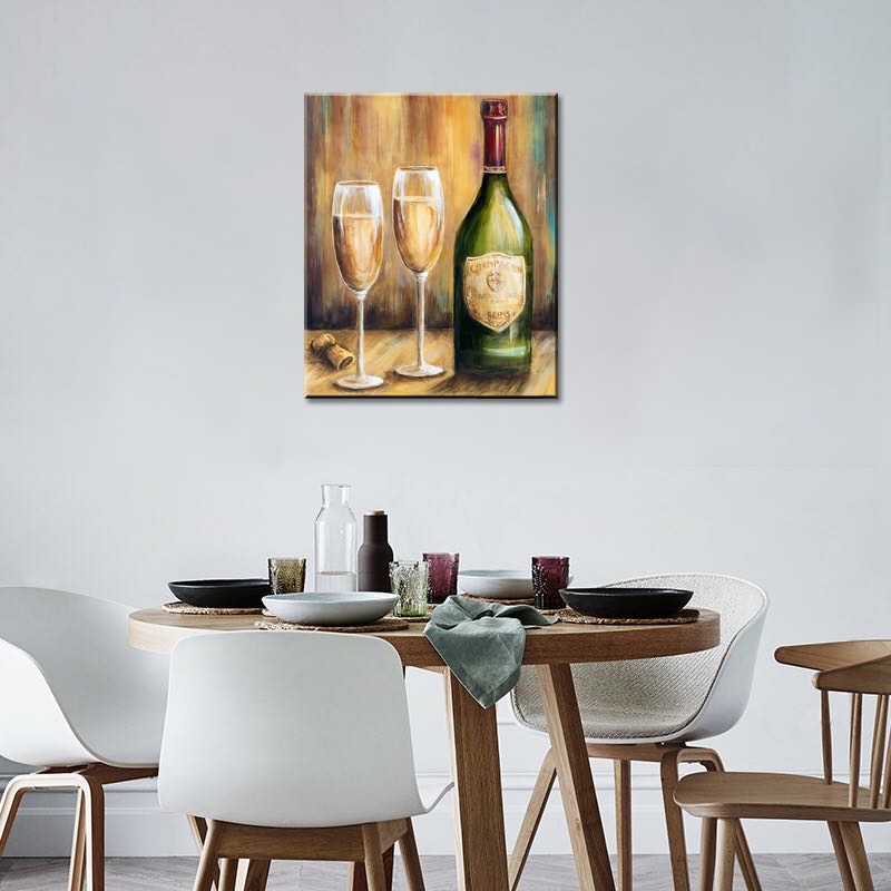 Champagne, 2 Glasses