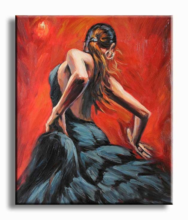 Dancer in black