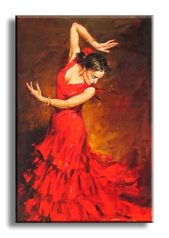 Dancer in red