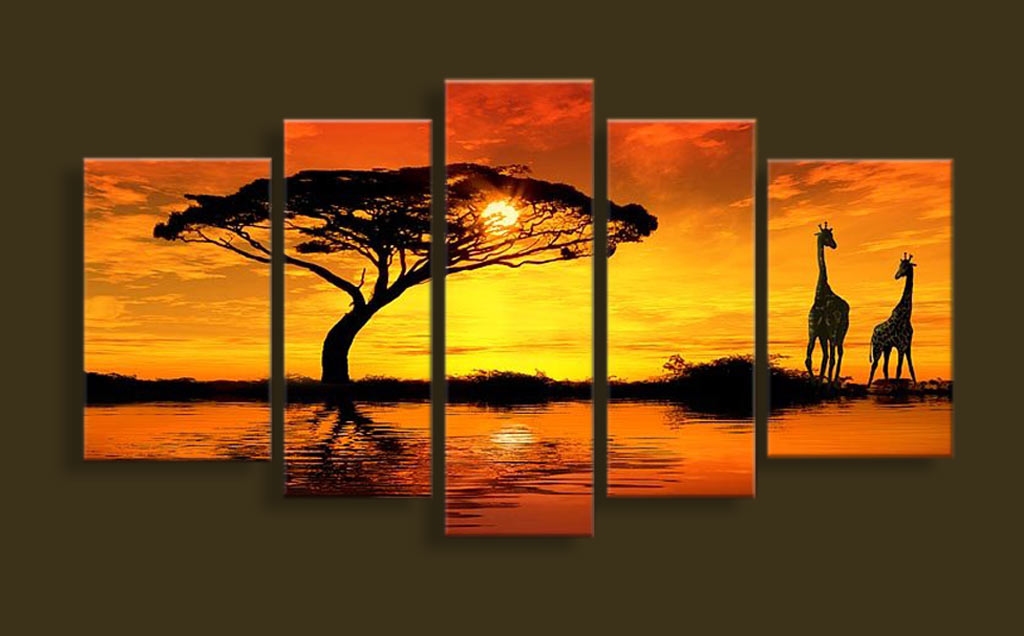 Giraffes in Love