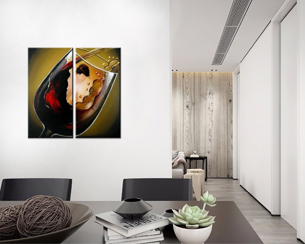 Glas of red Wine in 2