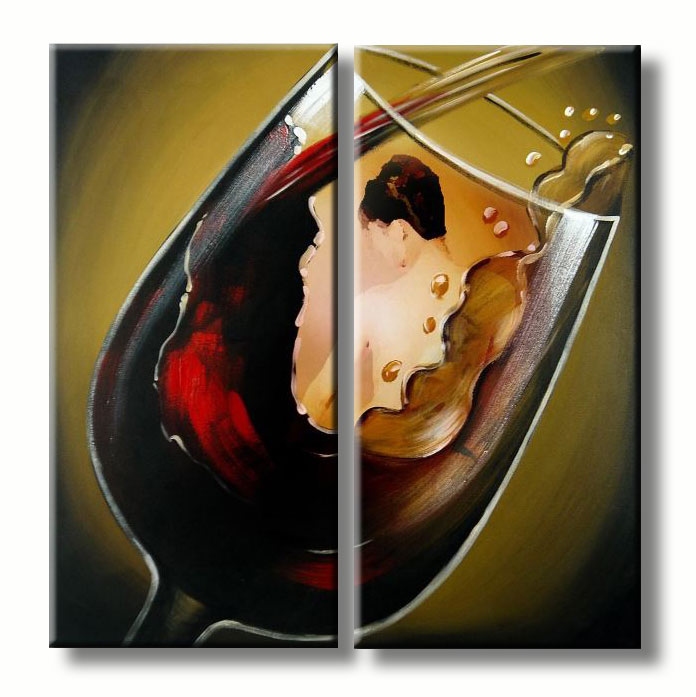 Glas of red Wine in 2