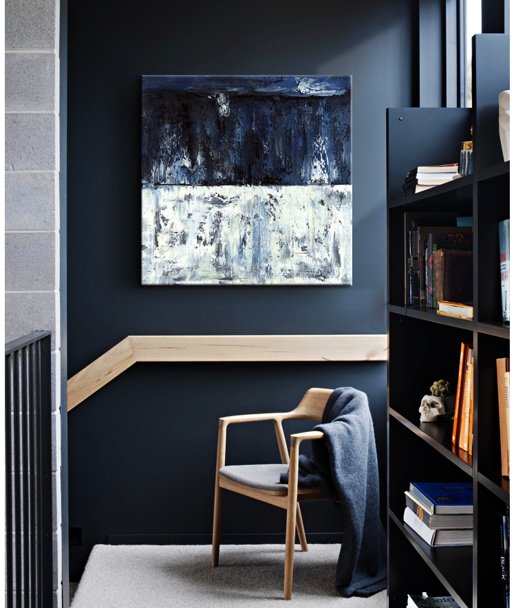 Gray and Blue