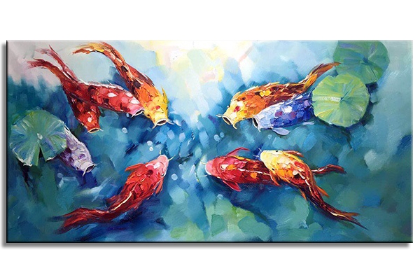 Koi carp in the water 06