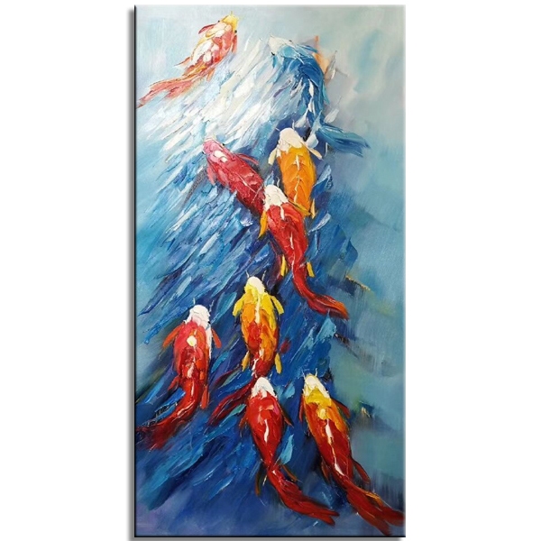 Koi carp in the water 08