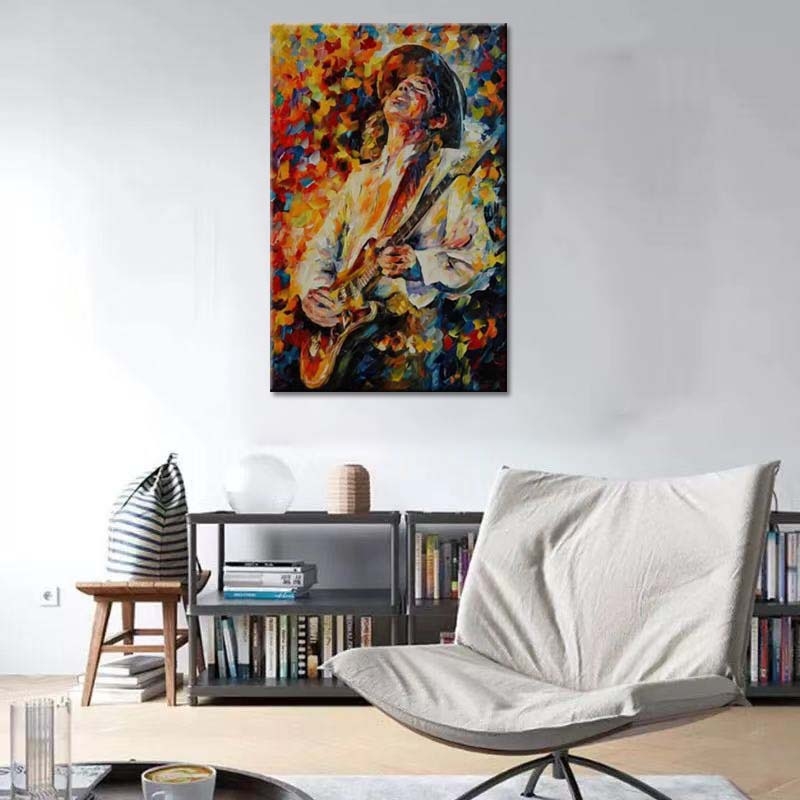 Musician with Guitar II