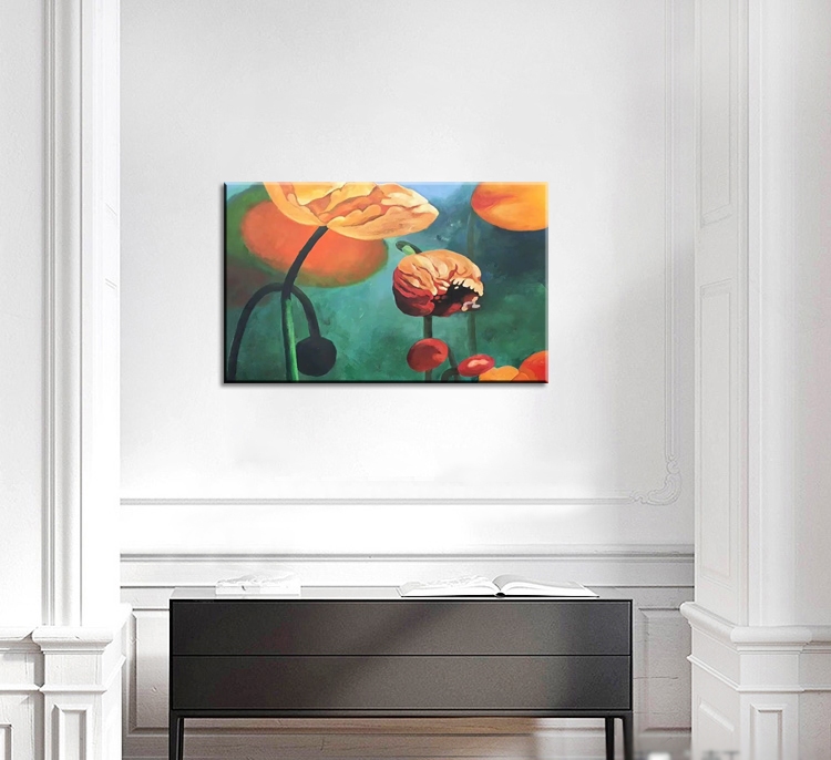 Orange Poppies