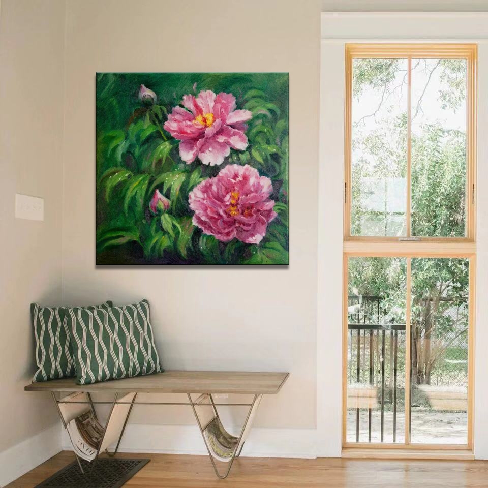 Pink Peony I