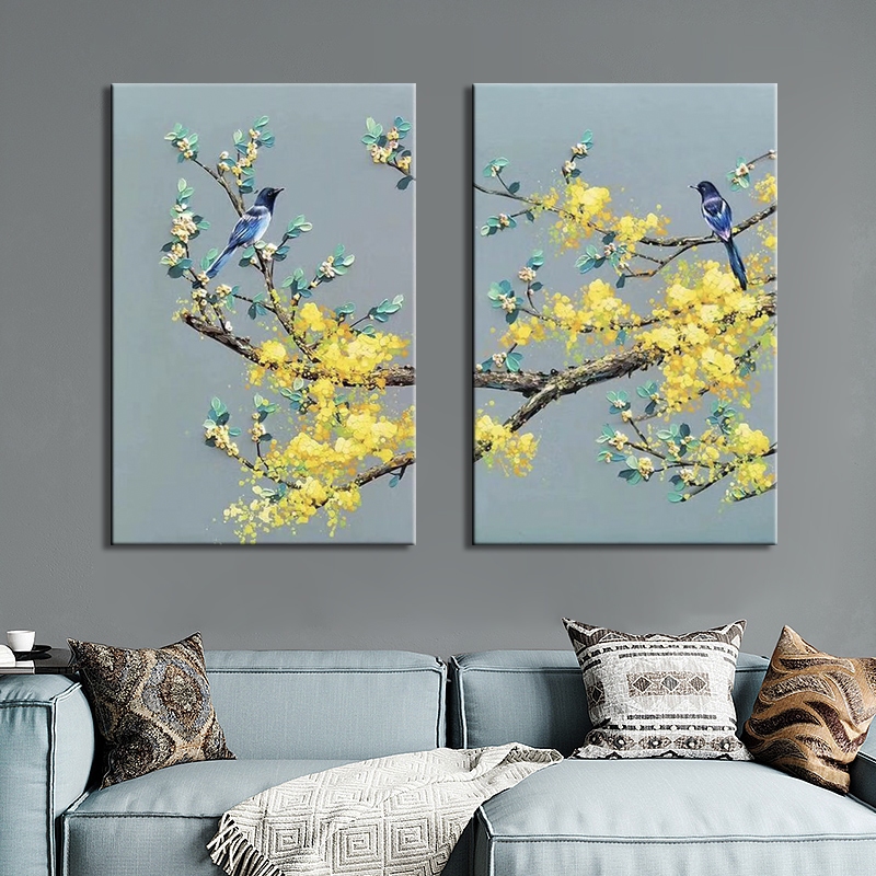 Spring Birds and Fragrant Flowers I