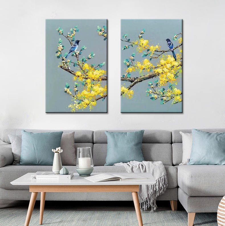 Spring Birds and Fragrant Flowers I