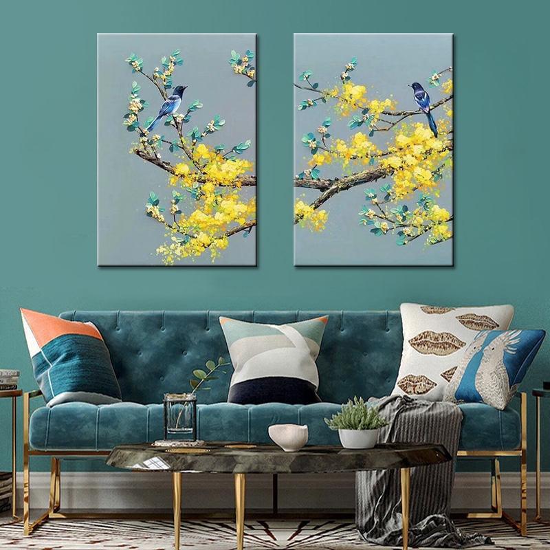 Spring Birds and Fragrant Flowers I