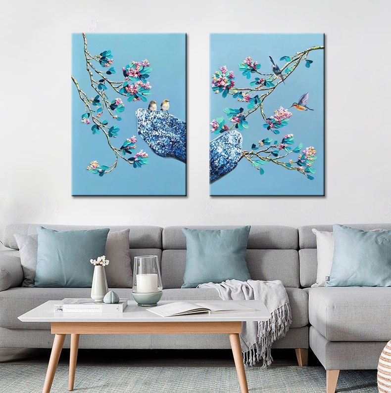 Spring Birds and Fragrant Flowers II
