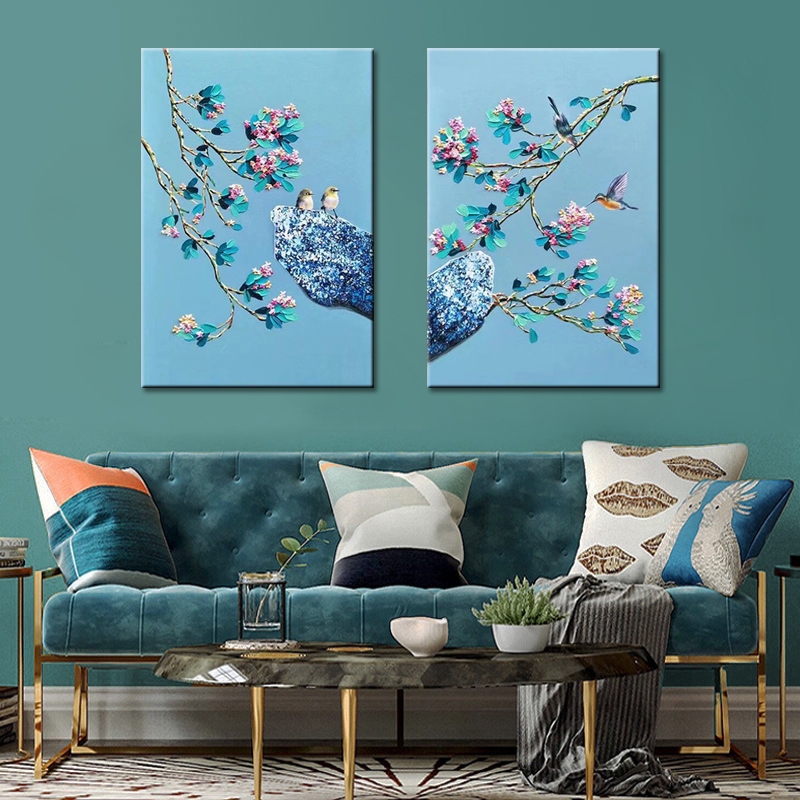 Spring Birds and Fragrant Flowers II