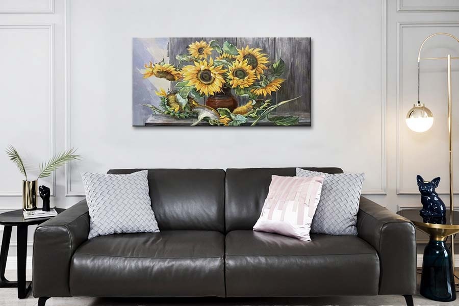 Sunflowers in a Vase