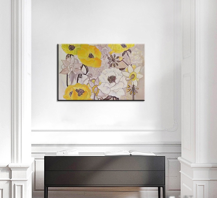 White and Yellow Flowers