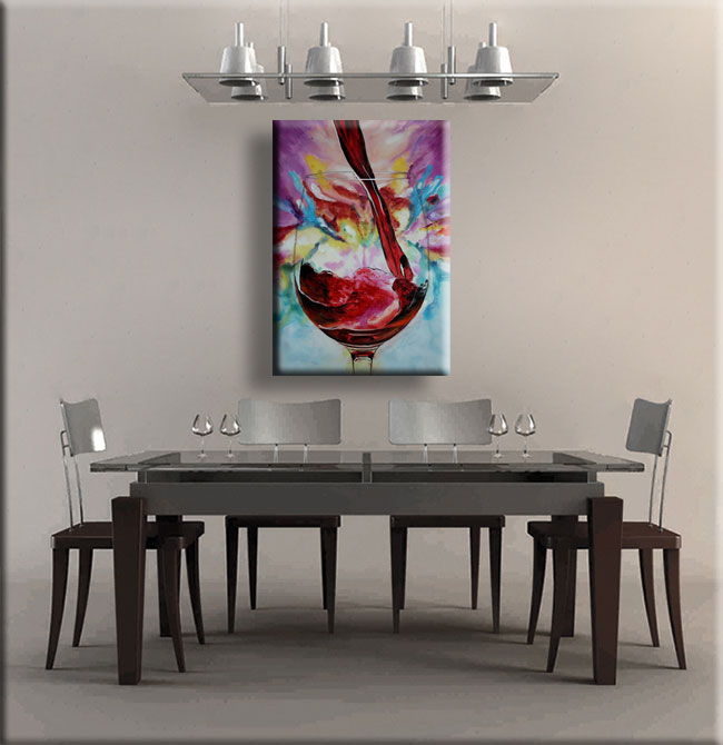 eetkamer-schilderij-een-fles-en-een-glas-rode-wijn-interieur-foto