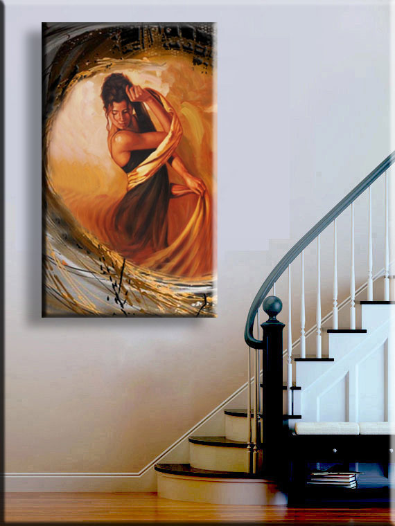 danseres-schilderij-beauty-'n-muziek-interieurfoto
