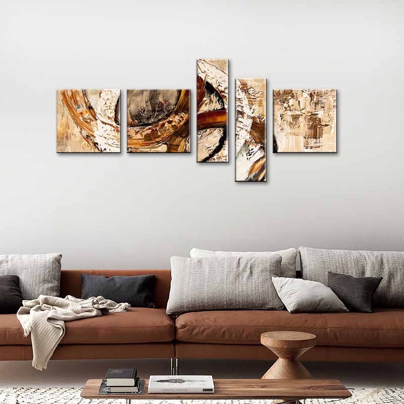 Abstracte schilderijen meer luik